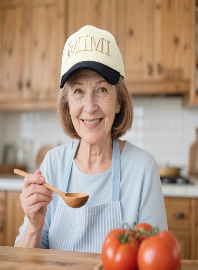 HAFOUXIGM Mimi Trucker Hat for Grandma, Christmas Birthday Gifts for Mimi, Adjustable Embroidered Vintage Two-Tone Baseball Cap for Grandma - Image 5